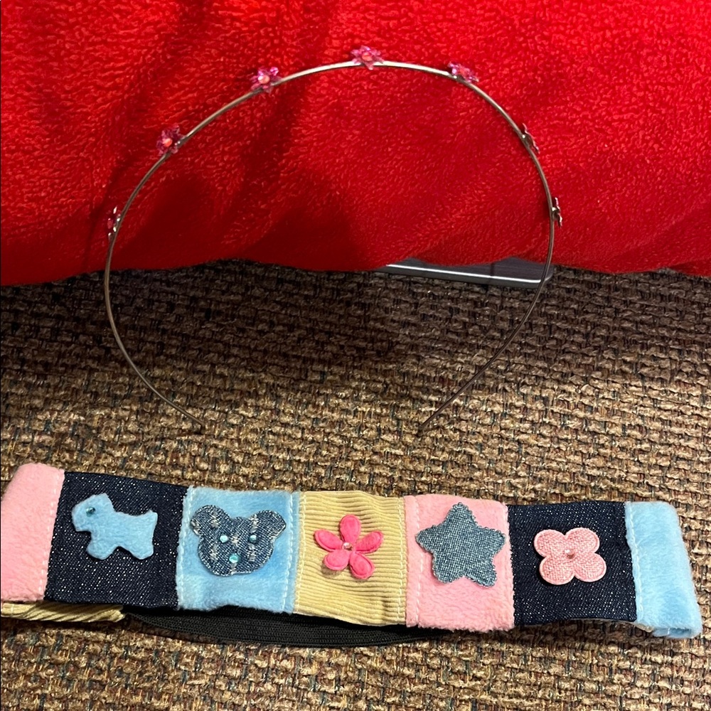Adorable Limited Too vintage Colorful Kids Headband Set